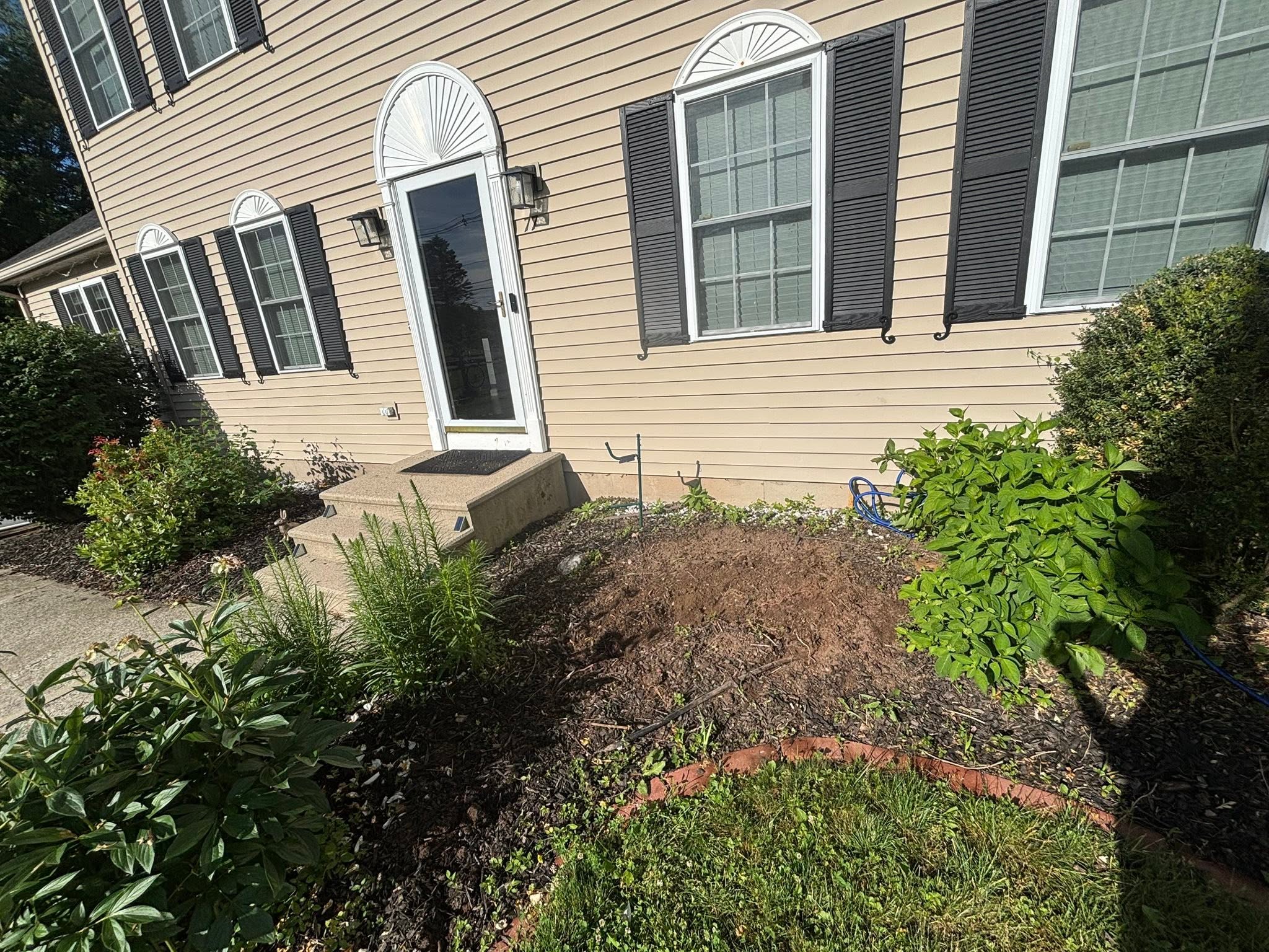 After shrub removal — Spencer, MA property fully cleared